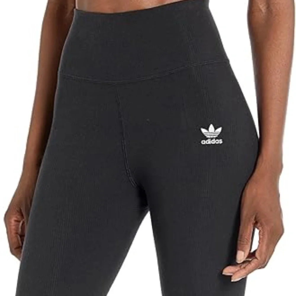 Adidas Originals | Ribbed Black Leggings (XS) - Picture 2 of 7